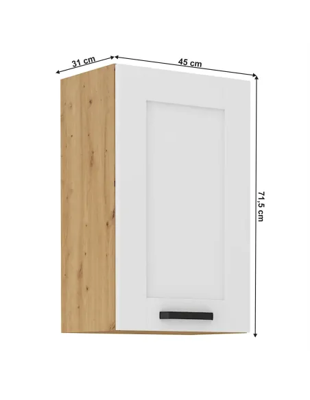 Dulap Superior LULA, Bucătărie/Living, 45x31x71.5 cm, PAL/MDF Înfoliat | MobilaOK