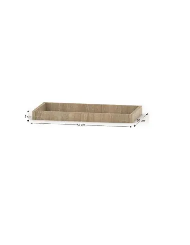 Plintă dulap, TEMPO ASISTENT 031, dormitor/hol, 57x5x30 cm, PAL melaminat stejar sonoma | MobilaOK