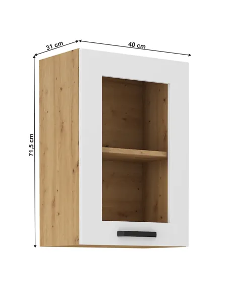 Dulap Superior, LULA 40, Bucătărie, 40x31x71.5 cm, PAL/MDF | MobilaOK