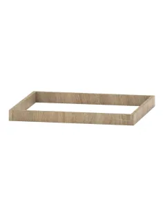 Plintă dulap, TEMPO ASISTENT 032, living/dormitor/hol, 57x5x51 cm, PAL melaminat stejar sonoma | MobilaOK