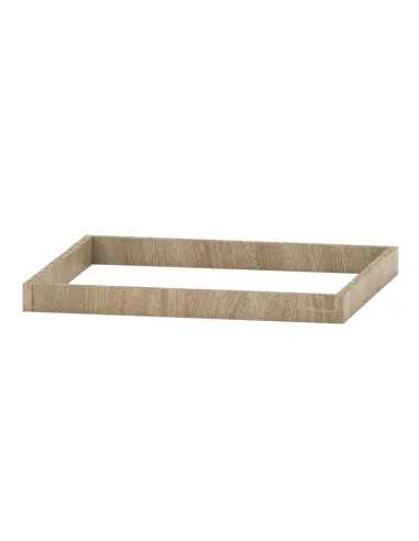 Plintă dulap, TEMPO ASISTENT 032, living/dormitor/hol, 57x5x51 cm, PAL melaminat stejar sonoma | MobilaOK