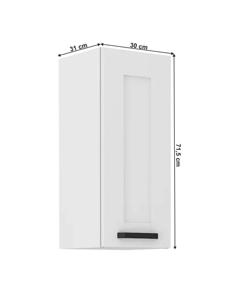 Dulap superior LULA 30 G-72 1F, bucatarie, 30x31x71.5 cm, PAL melaminat | MobilaOK