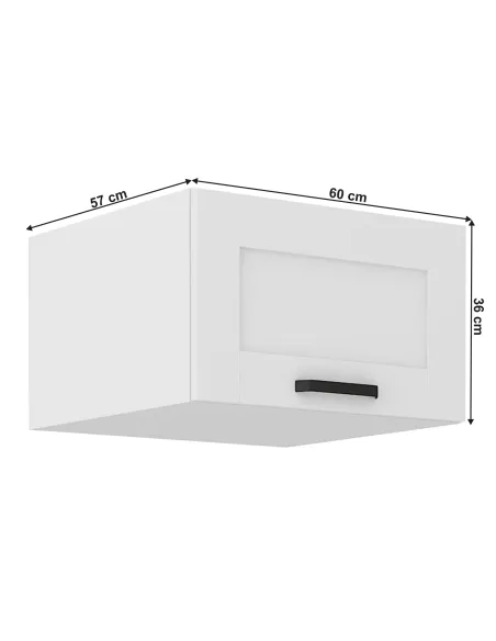 Dulap Superior, LULA, Bucătărie/Baie, 60x57x36 cm, PAL/MDF Laminat | MobilaOK