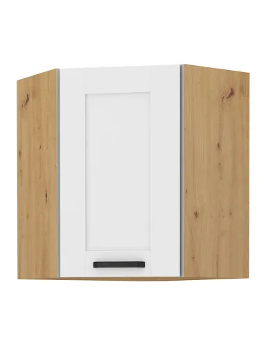 Dulap superior de colt LULA, bucatarie, 58.5x31x71.5 cm, PAL melaminat | MobilaOK