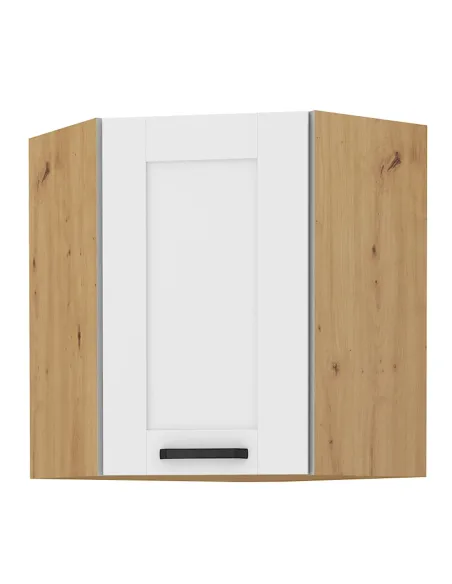 Dulap superior de colt LULA, bucatarie, 58.5x31x71.5 cm, PAL melaminat | MobilaOK
