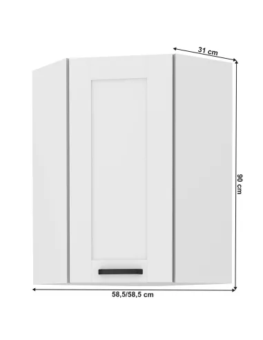 Dulap Superior, LULA, Bucătărie, 58.5x58.5x90 cm, PAL melaminat | MobilaOK