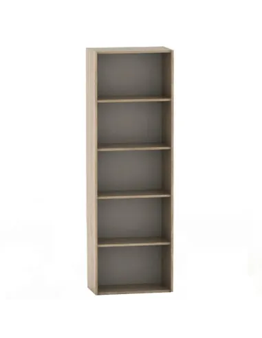 Etajeră TEMPO ASISTENT NEW 001 pentru living, dormitor, birou, 57x175x34 cm, PAL melaminat stejar sonoma | MobilaOK