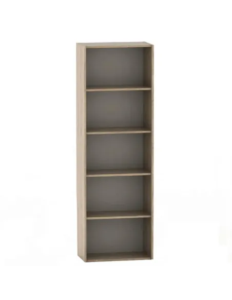 Etajeră TEMPO ASISTENT NEW 001 pentru living, dormitor, birou, 57x175x34 cm, PAL melaminat stejar sonoma | MobilaOK