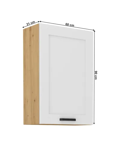 Dulap Superior LULA, bucătărie, 60x31x90 cm, PAL melaminat | MobilaOK