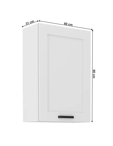 Dulap Superior (corp suspendat) LULA, dormitor/bucătărie, 60x31x90 cm, PAL melaminat | MobilaOK
