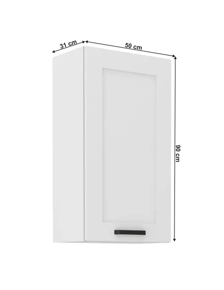 Dulap Superior LULA 50 G-90, pentru Bucatarie, 50x31x90 cm, PAL melaminat | MobilaOK