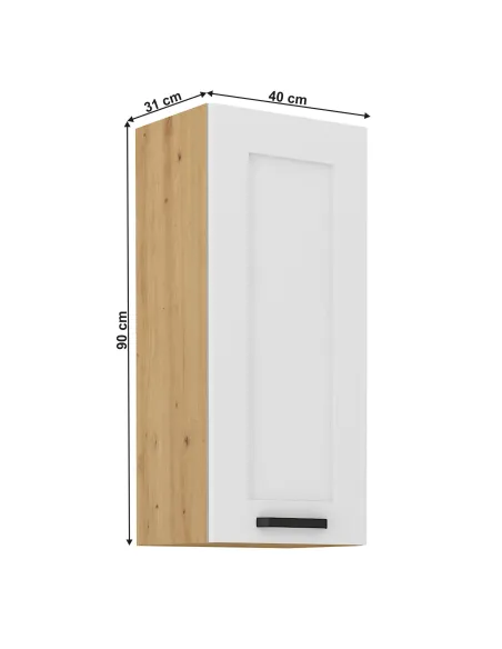 Dulap superior LULA, bucătărie, 40x31x90 cm, PAL melaminat | MobilaOK