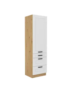 Dulap înalt LULA 60, dormitor/hol, 60x57x210 cm, PAL/MDF, KONDELA | MobilaOK