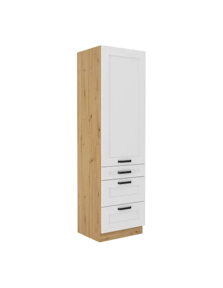 Dulap înalt LULA 60, dormitor/hol, 60x57x210 cm, PAL/MDF, KONDELA | MobilaOK