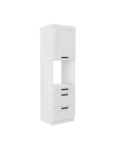 Dulap înalt pentru cuptor LULA 60, bucătărie, 60x57x210 cm, PAL melaminat | MobilaOK