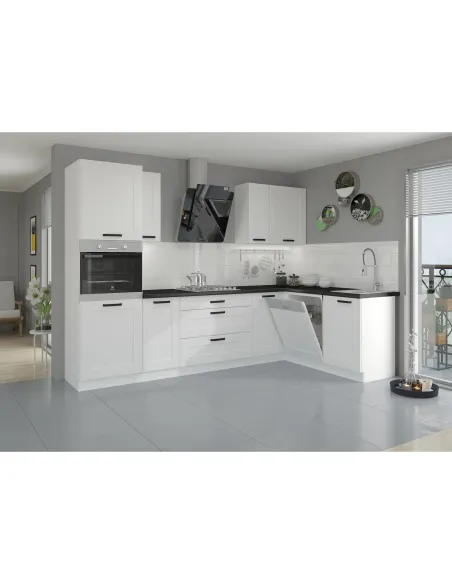 Dulap înalt LULA 60 pentru bucătărie, 60x57x210 cm, PAL melaminat | MobilaOK