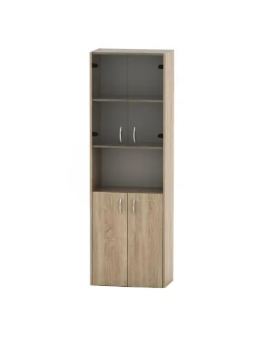 Dulap TEMPO ASISTENT NEW, hol/dormitor, 57x175x34 cm, PAL melaminat | MobilaOK