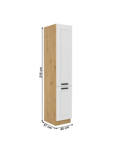 Dulap LULA 40, dormitor/hol, 40x57x210 cm, PAL/MDF înfoliat | MobilaOK