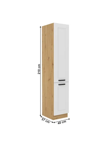 Dulap LULA 40, dormitor/hol, 40x57x210 cm, PAL/MDF înfoliat | MobilaOK