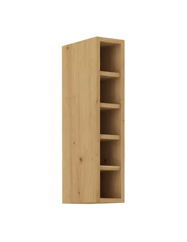 Dulap Superior LULA15, Bucătărie/Baie, 15x29x71.5 cm, PAL Stejar Artizan | MobilaOK