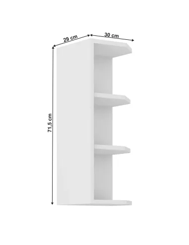 Dulap superior LULA, bucătărie/baie, 30x29x71.5 cm, PAL melaminat | MobilaOK