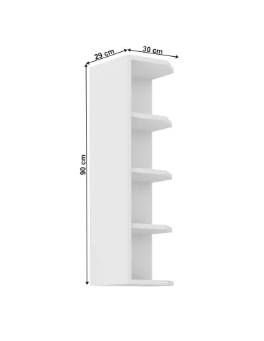 Dulap superior LULA, bucătărie, 30x29x90 cm, PAL melaminat | MobilaOK