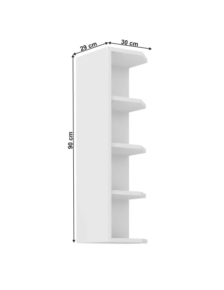 Dulap superior LULA, bucătărie, 30x29x90 cm, PAL melaminat | MobilaOK