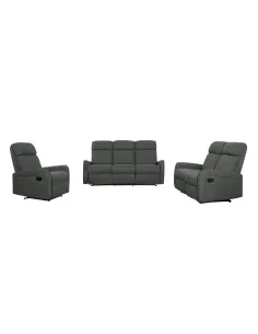 Set Canapele FASAN Living 184x89x98cm Lemn Eucalipt, Stofa | MobilaOK