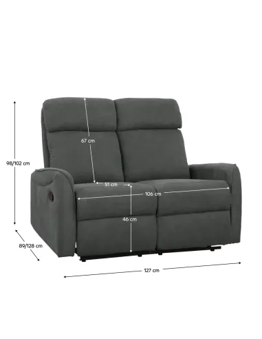 Set Canapele FASAN Living 184x89x98cm Lemn Eucalipt, Stofa | MobilaOK