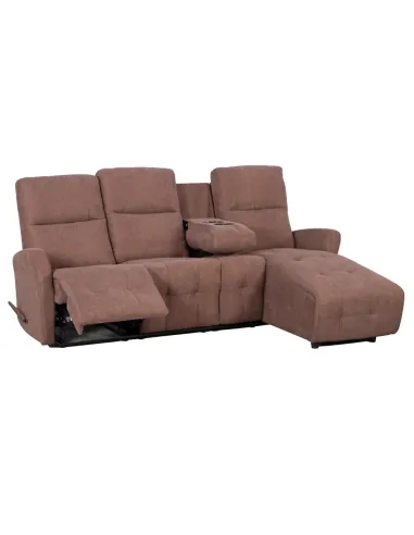 Set Colțar Reglabil, TROJAN ROH, living, 222 x 80 x 100 cm, Textil/Metal | MobilaOK