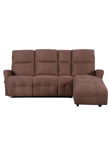 Set Colțar Reglabil, TROJAN ROH, living, 222 x 80 x 100 cm, Textil/Metal | MobilaOK