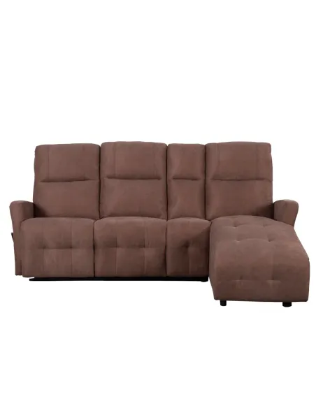Set Colțar Reglabil, TROJAN ROH, living, 222 x 80 x 100 cm, Textil/Metal | MobilaOK