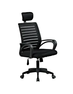 Scaun de birou TORES, birou, 60x60x112-122 cm, plasă și plastic | MobilaOK
