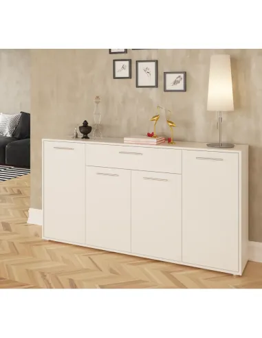 Comodă LUNIA pentru dormitor/hol, 163x33x86 cm, PAL melaminat | MobilaOK