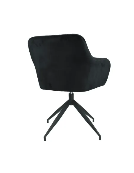 Scaun pivotant VELEZA NEW, birou, 66x66x83 cm, catifea | MobilaOK