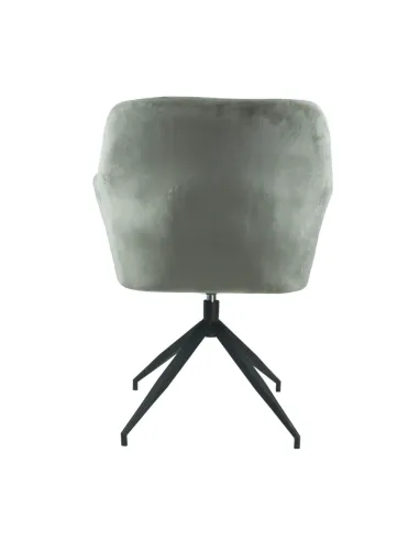 Scaun VELEZA NEW, birou/living, 66x66x83 cm, catifea, metal | MobilaOK