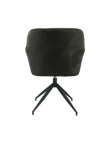 Scaun pivotant, VELEZA NEW, birou/sufragerie, 66x66x83 cm, catifea, metal | MobilaOK