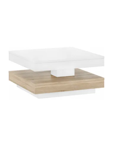 Măsuță de cafea MANDY living 70x70x34 cm HDF laminat | MobilaOK