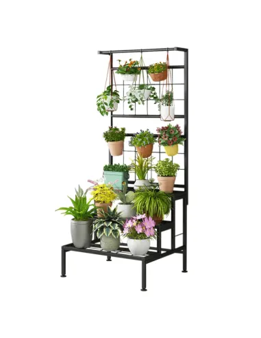 Suport pentru flori BALKO living 60x54x158 cm Metal | MobilaOK