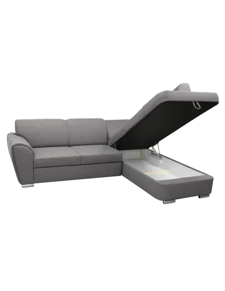 Set Canapea KENAI ROH, dreapta, living, 255x196x84 cm, Tesa Malmo 90, picioare plastic | MobilaOK
