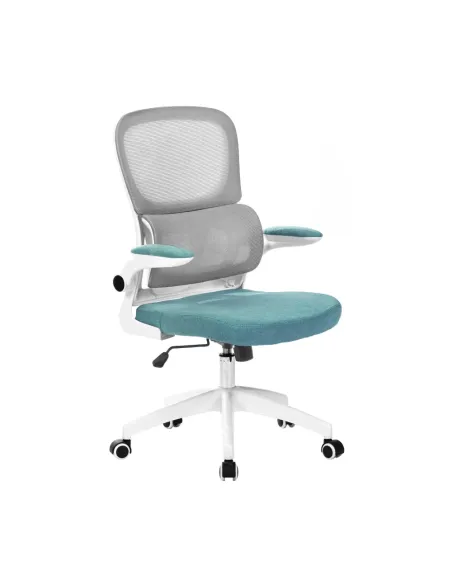 Scaun de birou RAMIRO, birou, 65x68x100-110 cm, textil/plasă/plastic, KONDELA | MobilaOK