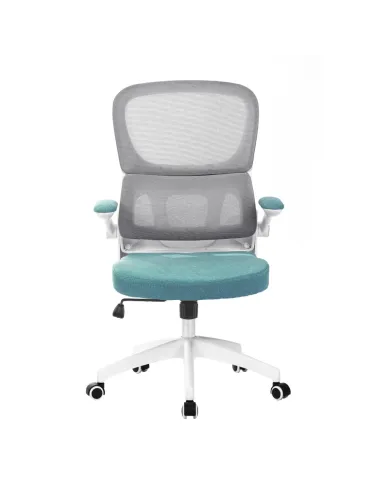 Scaun de birou RAMIRO, birou, 65x68x100-110 cm, textil/plasă/plastic, KONDELA | MobilaOK