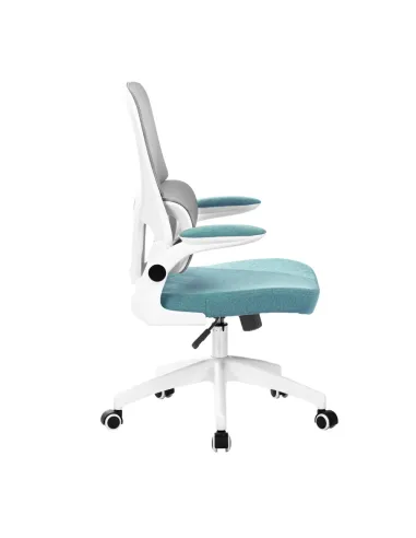 Scaun de birou RAMIRO, birou, 65x68x100-110 cm, textil/plasă/plastic, KONDELA | MobilaOK