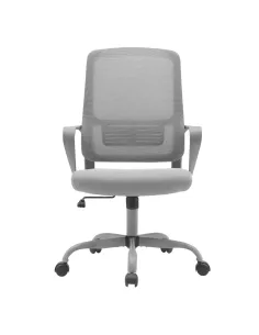 Scaun de birou SALOMO, gri, pentru birou, 63x56.5x99-109 cm, plasă și metal | MobilaOKAnaliză conform structurii:1.  TIP: Scaun  2