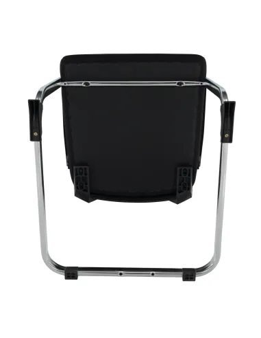 Scaun de conferință RAVIL, birou/sala sedinte, 57x60x102 cm, material: plasa/plastic/metal | MobilaOK