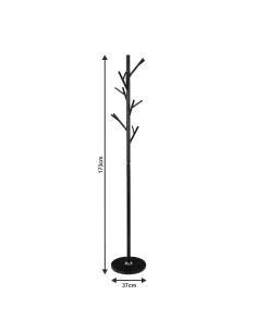 Cuier EFRAN, hol/dormitor, 37x173 cm, Metal/Marmură | MobilaOK 2