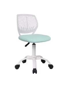 Scaun rotativ SELVA, birou, 53x53x74.5-86.5 cm, poliester și metal | MobilaOK