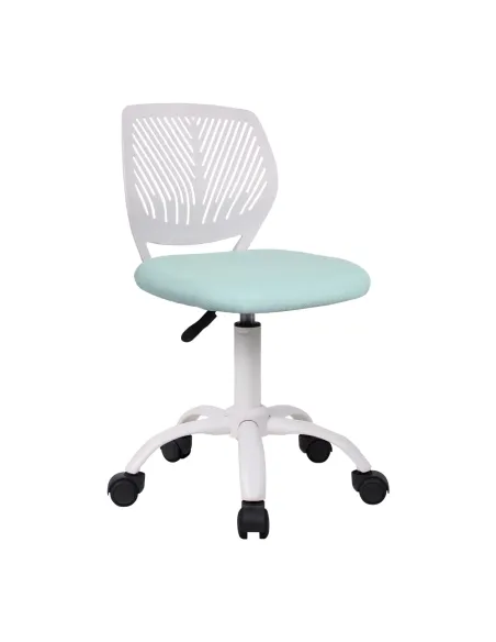 Scaun rotativ SELVA, birou, 53x53x74.5-86.5 cm, poliester și metal | MobilaOK