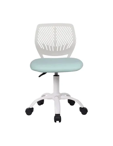 Scaun rotativ SELVA, birou, 53x53x74.5-86.5 cm, poliester și metal | MobilaOK