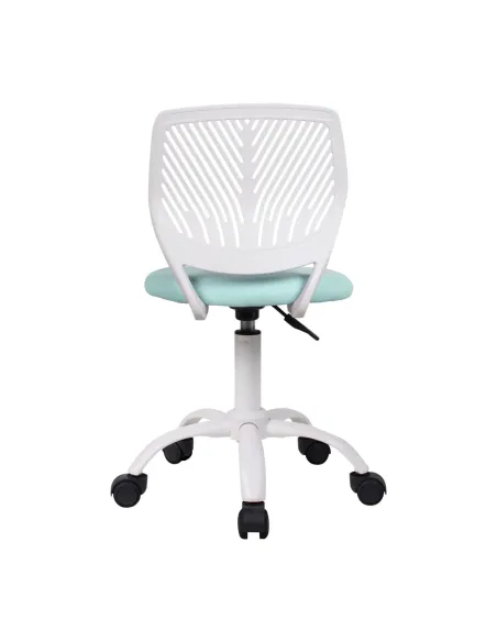 Scaun rotativ SELVA, birou, 53x53x74.5-86.5 cm, poliester și metal | MobilaOK